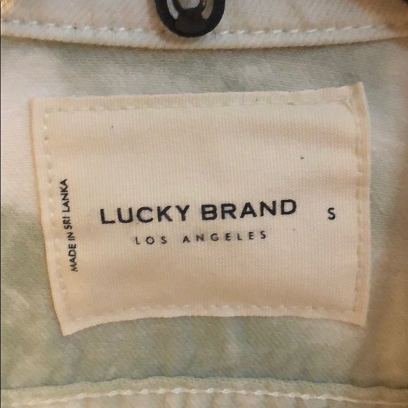 Lucky Brand S Jean Jacket Super Soft Tie-Dye - Picture 2 of 4